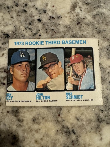 1973 TOPPS MIKE SCHMIDT HIGH NUMBER #615 VG ROOKIE CARD READ DESCRIPTION - 第 2/3 張圖片