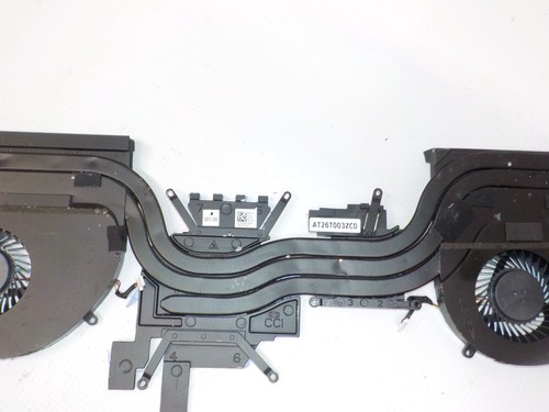 Dell OEM Alienware 17 R5 CPU / Graphics Cooling Heatsink Fan AMD04 FJ5DK 0FJ5DK - Afbeelding 2 van 5