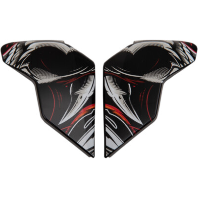 icon airflite trumbull helmet Icon Sideplates for Airflite Trumbull Helmet (Orange/Multi)