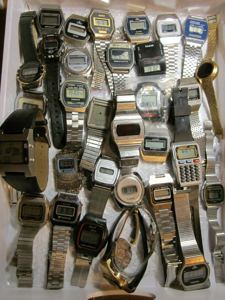 Vintage lcd watches new arrivals