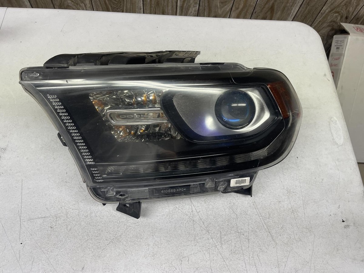 2016-2020 OEM DODGE DURANGO Headlight Left Driver Black Halogen W