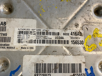 2015 Dodge RAM 1500 Computer Brain Engine Control  ECM  OEM P68232416AD