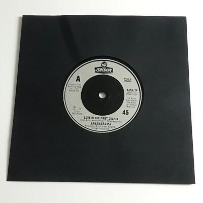 Bananarama - Love In The First Degree 7'' Vinyl Record - NANA 14 VG+