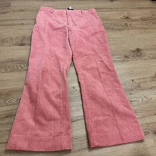 NWT Paris Atelier & Other Stories Pants Pink Chunky Corduroy Relaxed Size 8