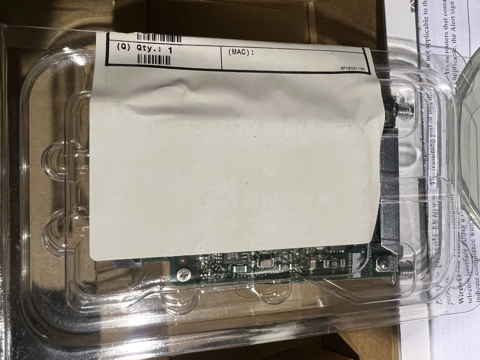 NUEVO CISCO VIC-4FXS/DID 4 PUERTOS Módulo de Interfaz de Fax de Voz de Alta Densidad FXS SELLADO Foto 4 de 4