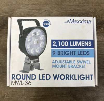 Maxxima MWL-36 Round LED Worklight