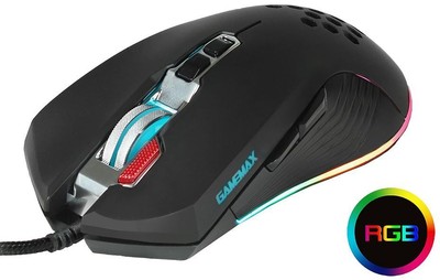 GAMEMAX - Razor RGB Optical Gaming Mouse, Black