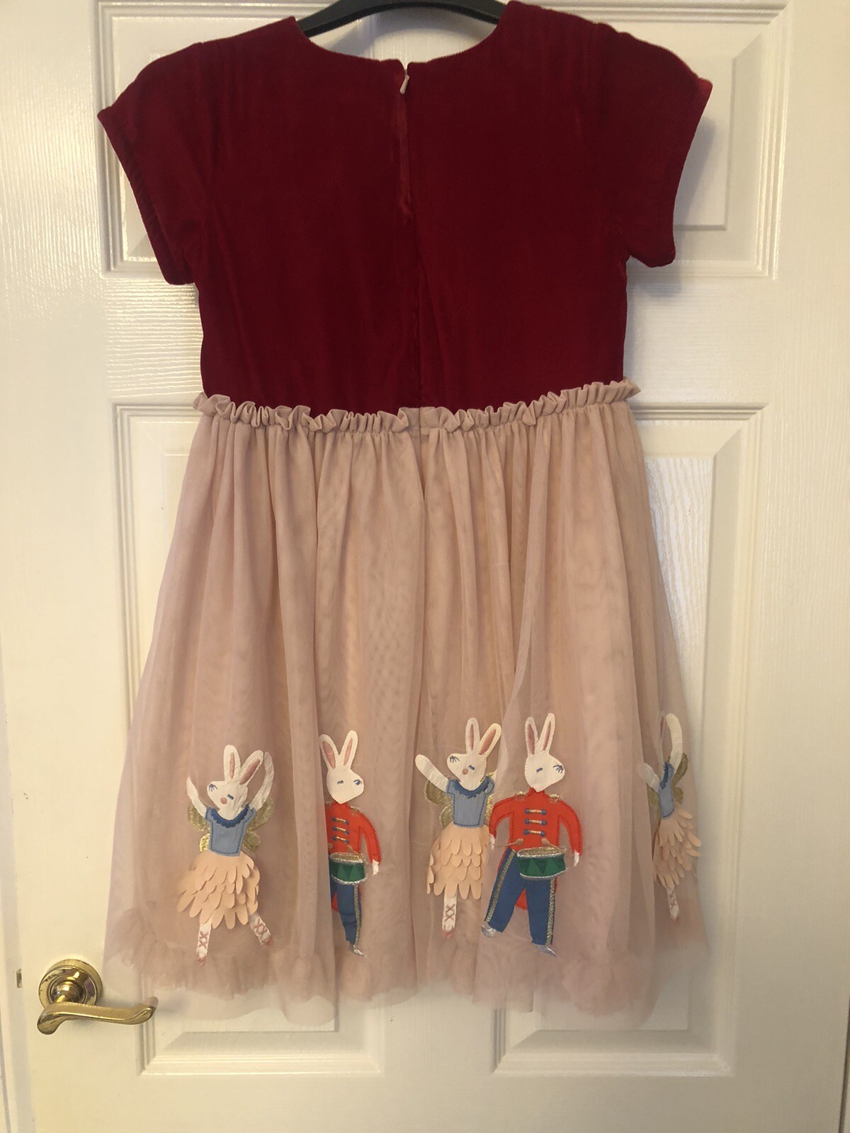 Mini Boden Nutcracker Dress Age 9-10 Years Rare Party Dress Stunning! image 7