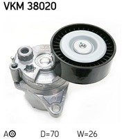 SKF VKM 38020 Riemenspanner, Keilrippenriemen FüR Jeep MERCEDES-BENZ