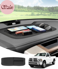 Dash Mat For 2011-2018 Dodge Ram 1500 2500 3500 Upgraded Silicone Dashboard Mat