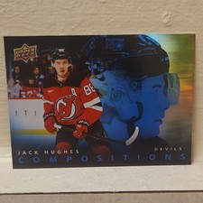 Upper Deck 2025-26 Series 1 Compositions Jack Hughes Devils #CMP-2 Insert