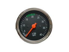 Electronic Tachometer RPM Meter Alternator Fits Various Trucks , Genset 80mm