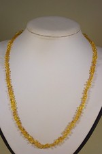 SAPPHIRE CHAIN NECKLACE 73.45ct. beh. Classic Healing Stone Jewelry Gemstone