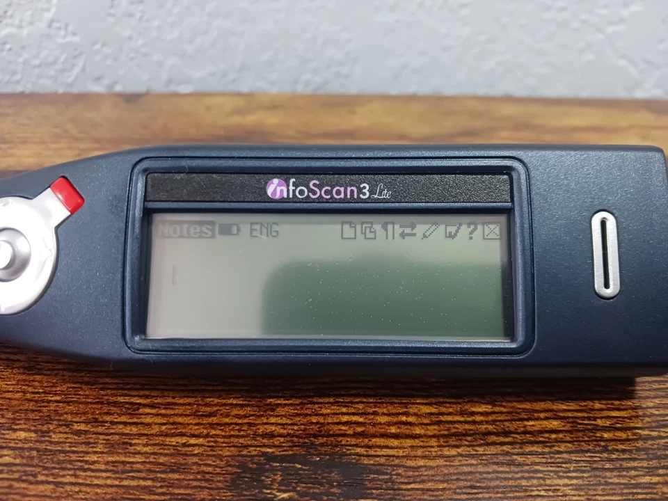 WizCom InfoScan 3 Lite Handheld Text Scanner – Tested & 100% Working ●Tech - Image 3 of 4