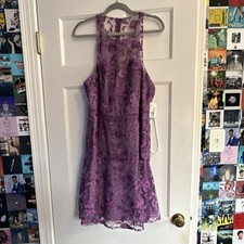 NWT $170 Spring/Prom Dress! Beautiful “Wisteria” Embroidered Lace Size 18