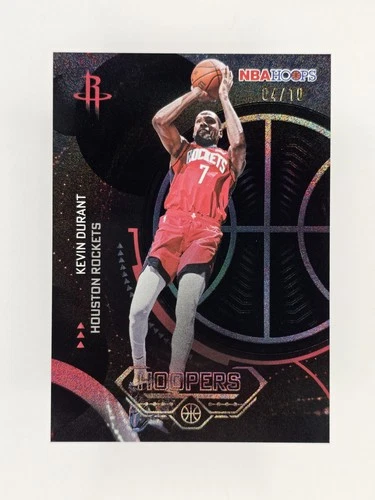 2025-26 Topps NBA Hoops Kevin Durant Hoopers Pixel Burst Black /10 SSP