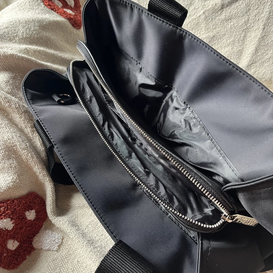 VERSACE PARFUMS Black & Silver Tote Bag / Shopper / Crossbody / Beach Bag - Image 4 of 4