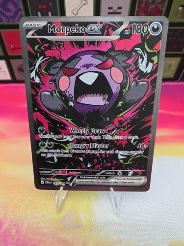 Morpeko ex 117/084 Special Illustration Rare Pitch Black Holo NM/M ME05