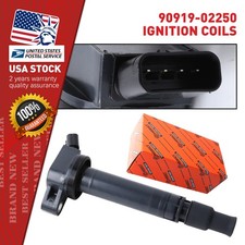 1Pc High Performance Ignition Coil 90919-02250, For 2009-2018 Toyota RAV4 2.5L