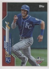 2020 Topps Opening Day Target Red Foil Hunter Dozier #120 4s2