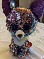 Ty Beanie Flippables Yappy Chihuahua stuffed animal Plush figure 9” NWT