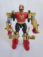 Statuetta TBE Power Rangers Ninja Storm Red Thunder Zord Zord 2002 17 cm
