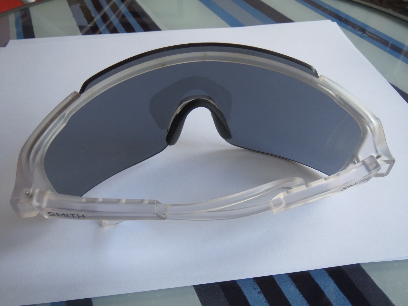 SMITH FLYWHEEL 2M4 RECTANGULAR SUNGLASSES BLACK 9… - image 2