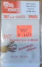 Cal Scale 190-493 PRR Tender Water Scoop Controls