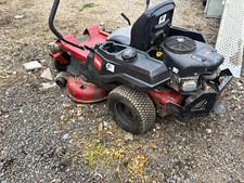 Toro Zero-Turn Ride-On Lawn Mower, Petrol Powered, Red/Black