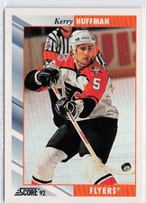 1992-93 Score #239 Kerry Huffman Philadelphia Flyers