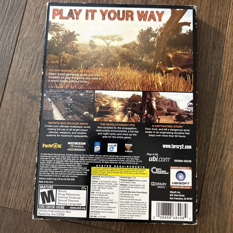 Far Cry 2 (PC, 2008) exclusivo de Best Buy Foto 3 de 4