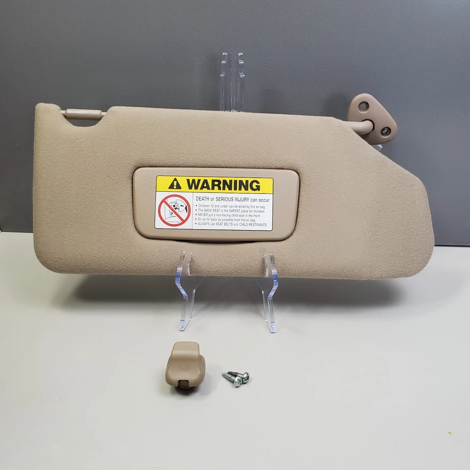 Parasol Acura CL 2000-2003 bronceado OEM lado del pasajero espejo retrovisor luz probado Foto 3 de 4