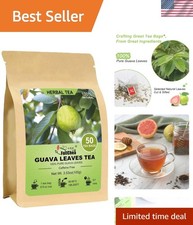 Guava Leaves Tea Bags, 50 Teabags - Hojas De Guayaba, Guava Leaf Tea - Non-G...