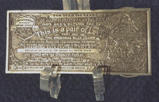 Vintage Bergamot Brass Works LEVI STRAUSS & C...