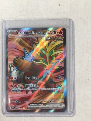 Gouging Fire EX 188/162 Scarlet & Violet Temporal Forces Pokemon Card