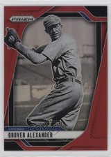 2025 Panini Prizm Red Prizm /299 Grover Alexander #102 HOF sc8