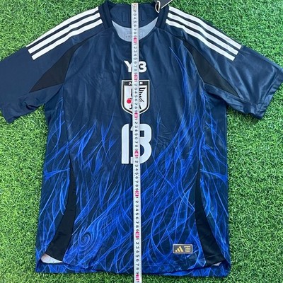 Japan 2024 Y-3 Official Player Ver. Jersey Shirt Kit - JPN L