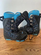 THIRTYTWO W’s Prion Black/Blue Size 9 Women’s Snowboard Boots Thirty Two 32