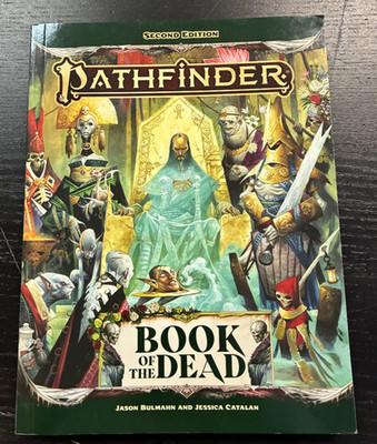 PATHFINDER : BOOK OF THE DEAD  SECOND EDITION POCKET EDITION