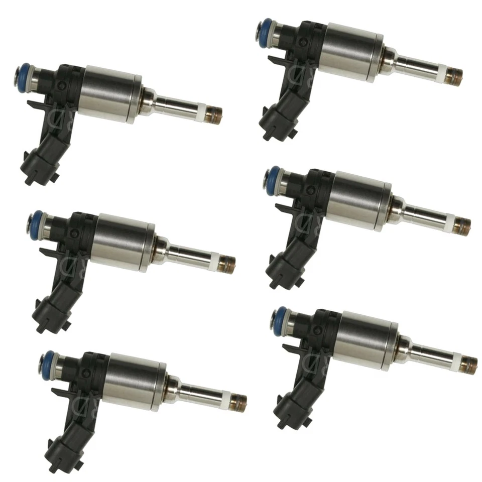 6X INYECTORES DE COMBUSTIBLE 12634491 PARA 12-17GMC ACADIA CHEVY TRAVERSE BUICK ENCLAVE 3.6L Foto 2 de 4
