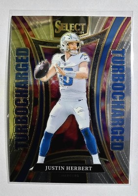 2024 Panini Select - Turbocharged Justin Herbert #9