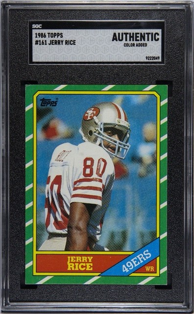 Jerry Rice 1986 Topps