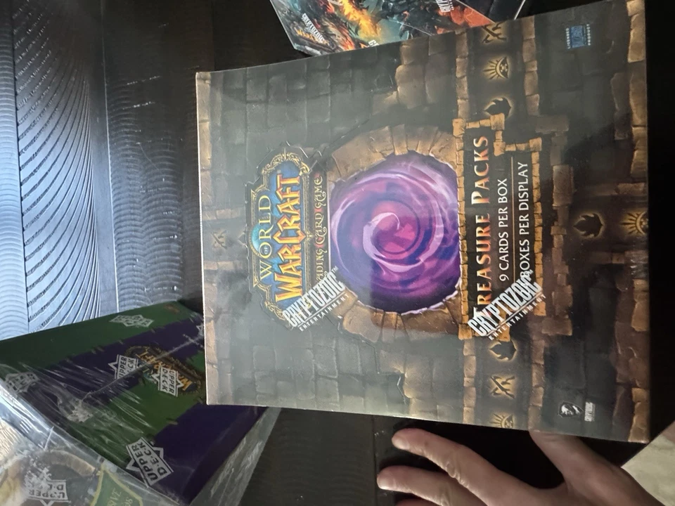 Súper Raro WoW Cryptozoic Collection Dark moon faire Batalla del Aspecto Más Foto 3 de 4