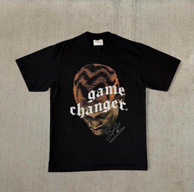 Game Changer Black Dennis Rodman Graphic Tshirt Size Large Men s Graphic Tee