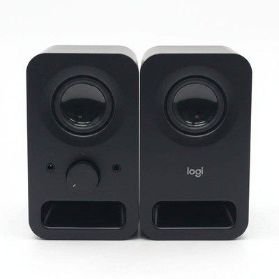 Pair of Logitech Z150 S-00134 Multimedia Speaker Black Wired Stereo