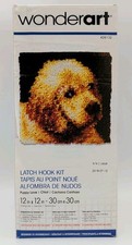 Puppy Love WonderArt Latch Hook Kit 12x12 Free Ship FREE