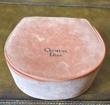 Vintage Christian Dior  Cosmetic Box, Double Zipper