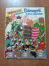 gelati ELDORADO tabellone TOPOLINO presenta ELDOROPOLI - IL GIOCO DELL'ESTATE