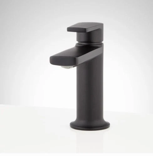 Signature Hardware Berwyn 1.2 GPM Single Hole Bathroom Faucet SHWSCBW107MB - Picture 1 of 4