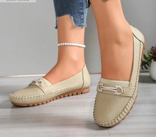 Women  s Slip On Loafers Comfortable Flat Shoes Lightweight Casual Walking